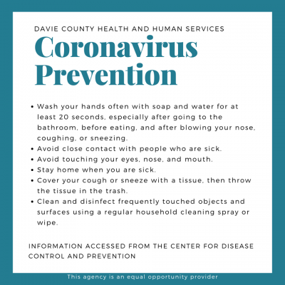 prevention strategies that everyone can take to protect themselves and others from the spread of respiratory illnesses, which includes coronavirus 2019 (COVID-19). 
