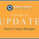 Davie County COVID 10 Update from County Manager