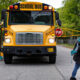 Bus Safety Solutions Extended arm prevents cars from passing schoool busses illegaly