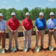 (L to R) Joe LaFave, LaFave’s Construction; Weston Liebee, vice-president of Liberty Storage Solutions; Bobby Eaton, owner and president of Liberty Storage Solutions; Terry Bralley, president of Davie County Economic Development Commission; Will Marklin, mayor of the Town of Mocksville